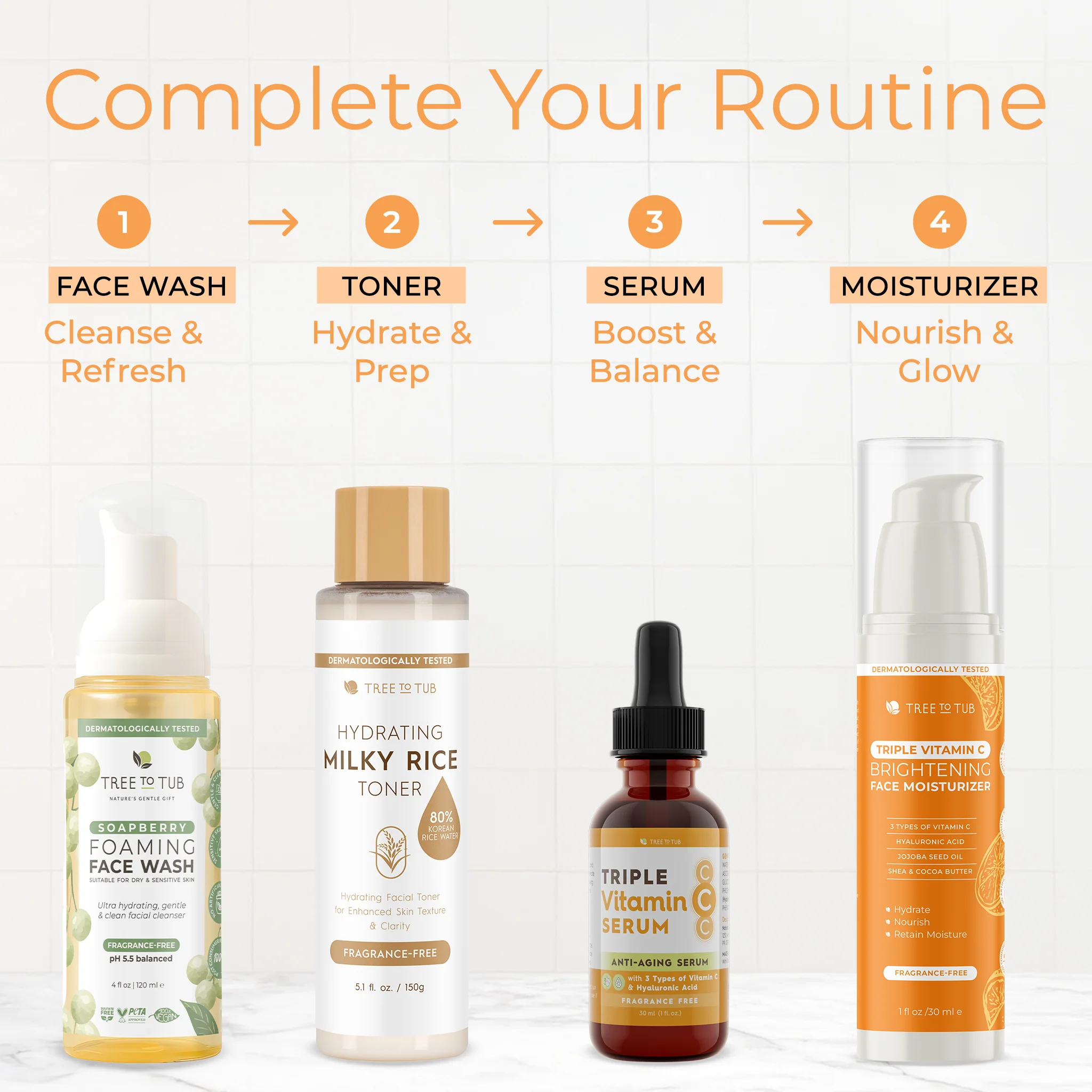 Brightening Face Moisturizer - Triple Vitamin C - Image 9
