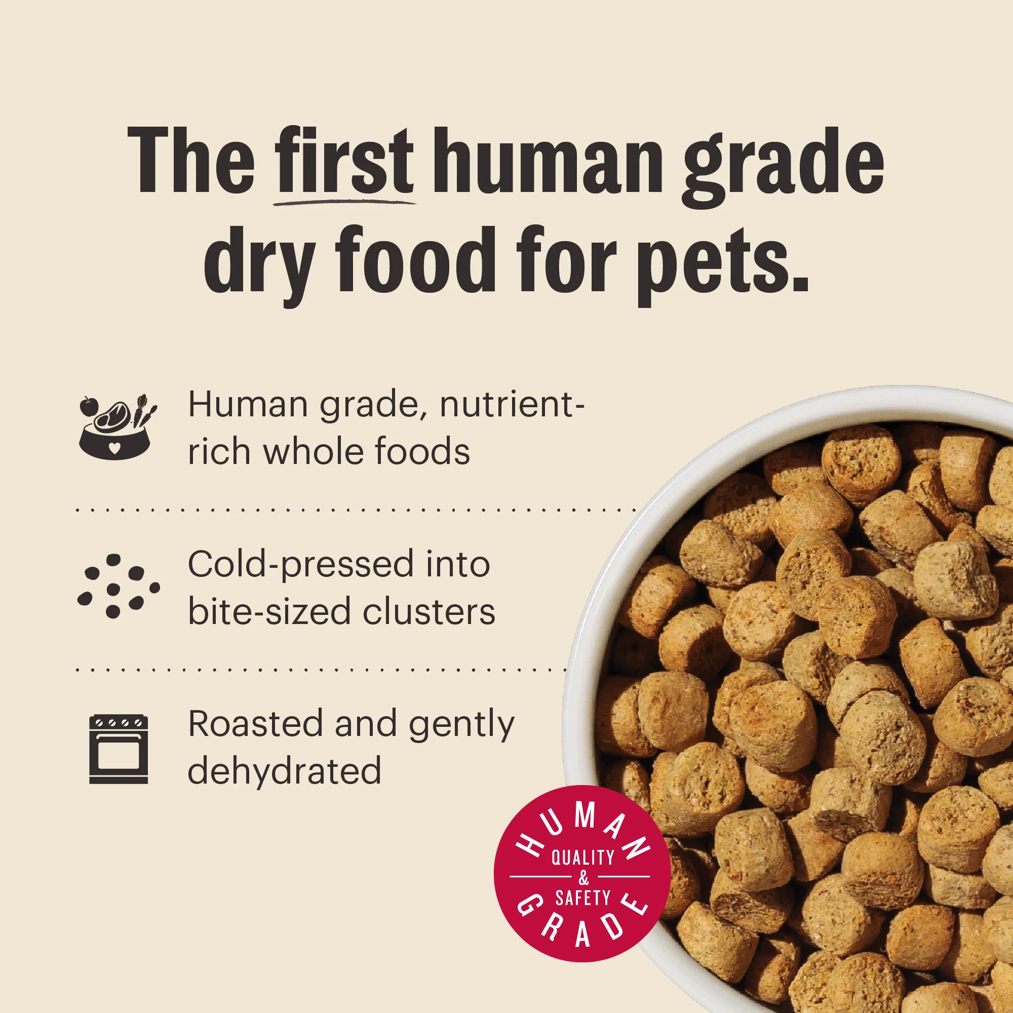 Dry Dog Food, Whole Grain Chicken Whole Food Clusters - Image 4