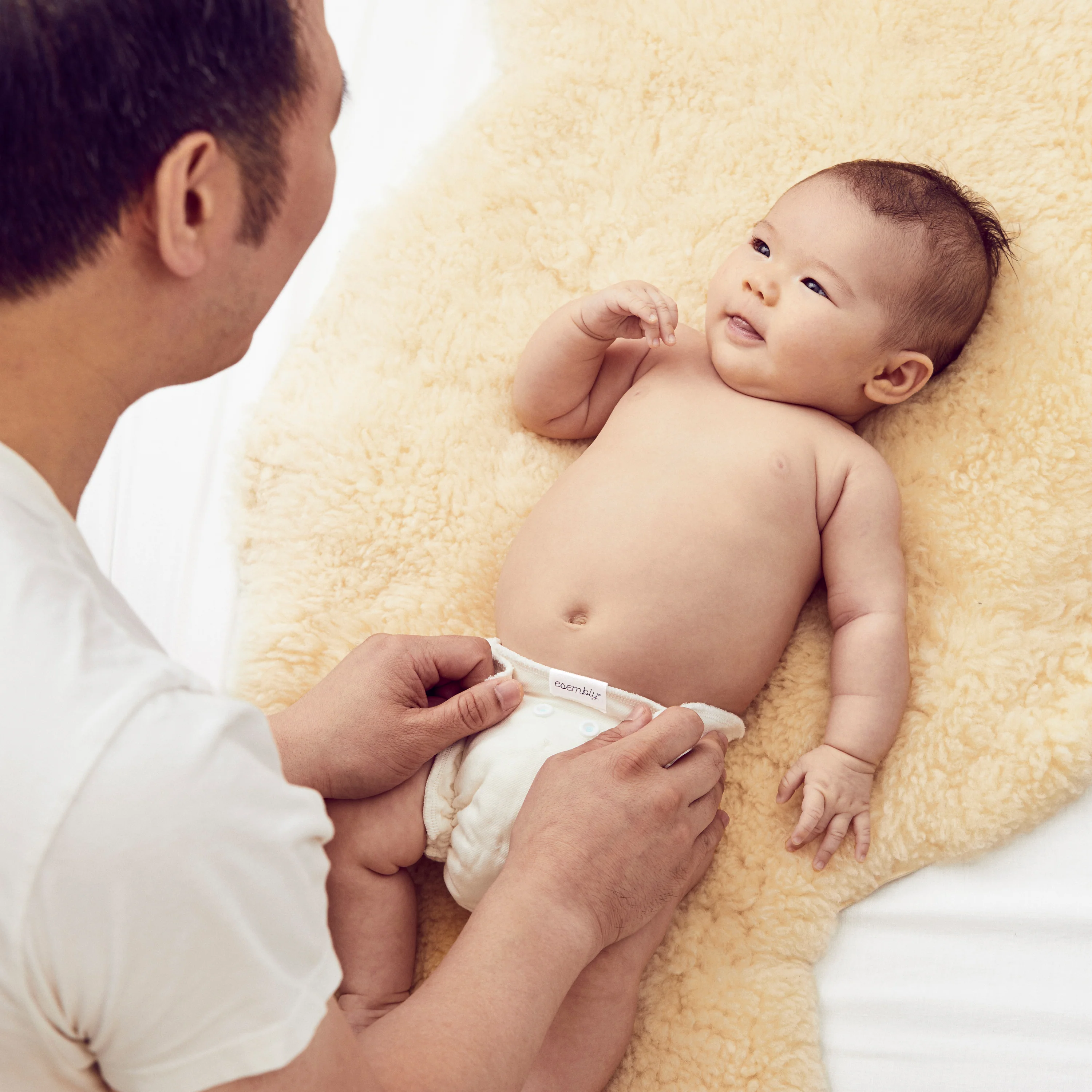Cloth Diaper Inner, Size 1, Made from 100% OEKO-TEX Certified Unbleached Organic Cotton - Image 5
