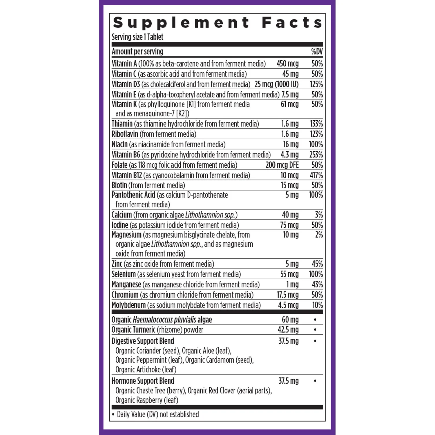 Every Woman™'s One Daily 55+ Multivitamin, for Cellular Energy, Heart & Immune Support - Image 11