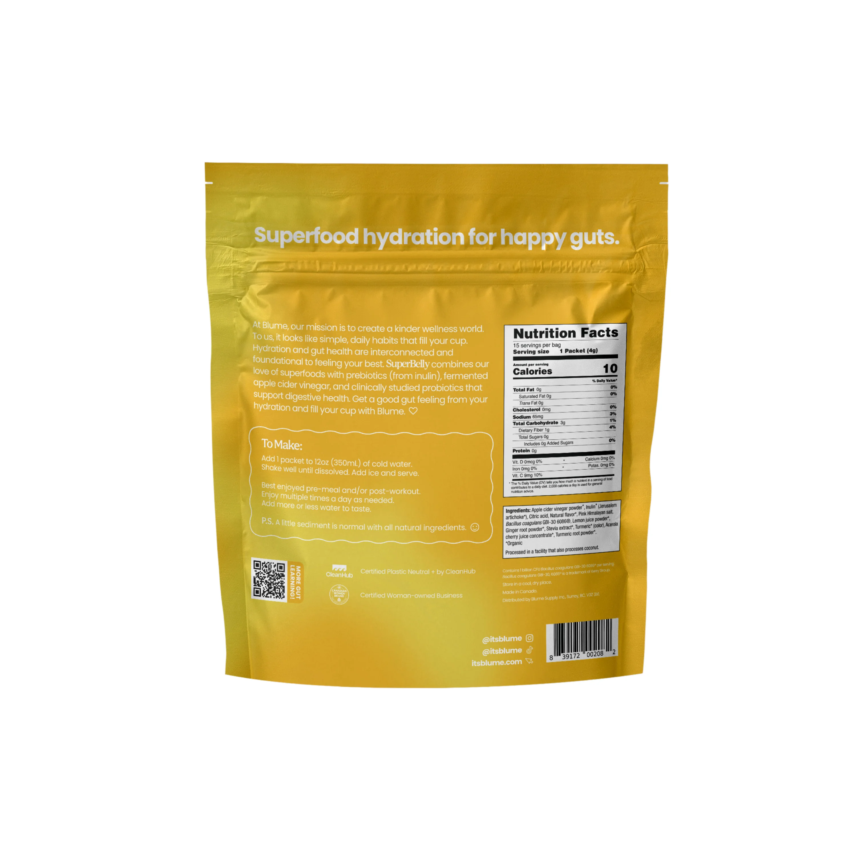 SuperBelly Probiotic Hydration Powder - Image 3