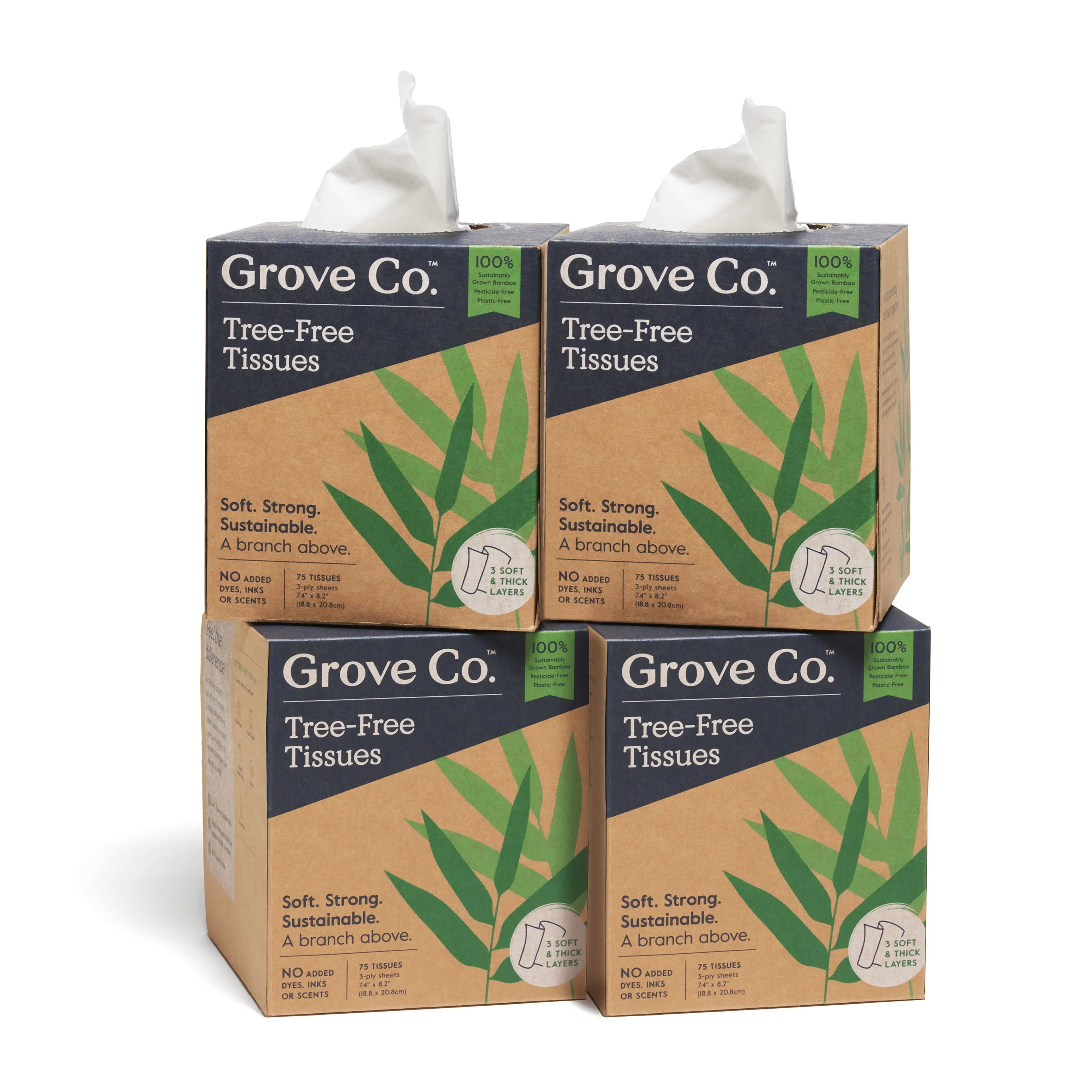 3-Ply Bamboo Facial Tissues (75 sheets per box) - Image 11
